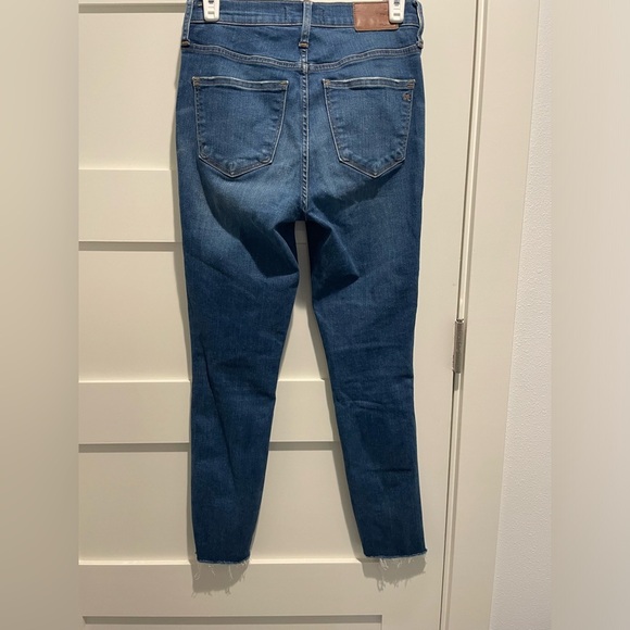 MADEWELL 10” High-Rise Skinny Exposed Buttons Jeans - Picture 5 of 12